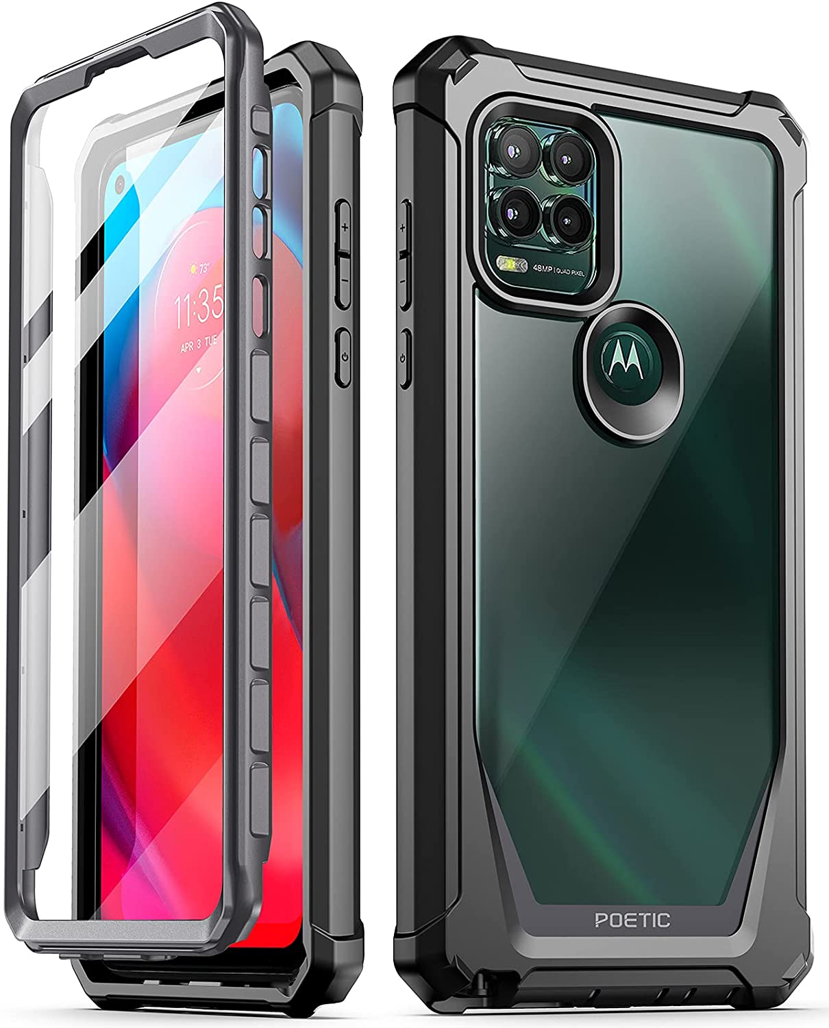 For Motorola Moto G Stylus 5G 2023 2022 2021 5G Case, Cover + Tempered  Glass