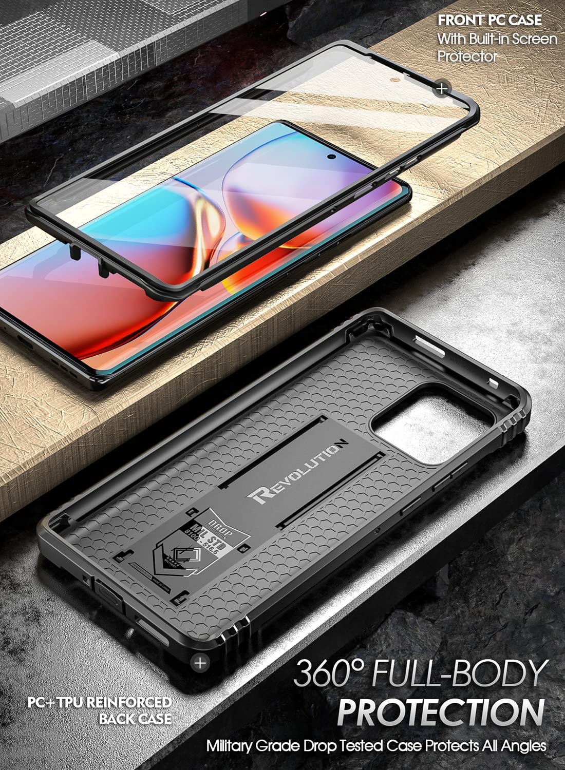 2023 Moto Edge Plus 5G Case Poetic Cases