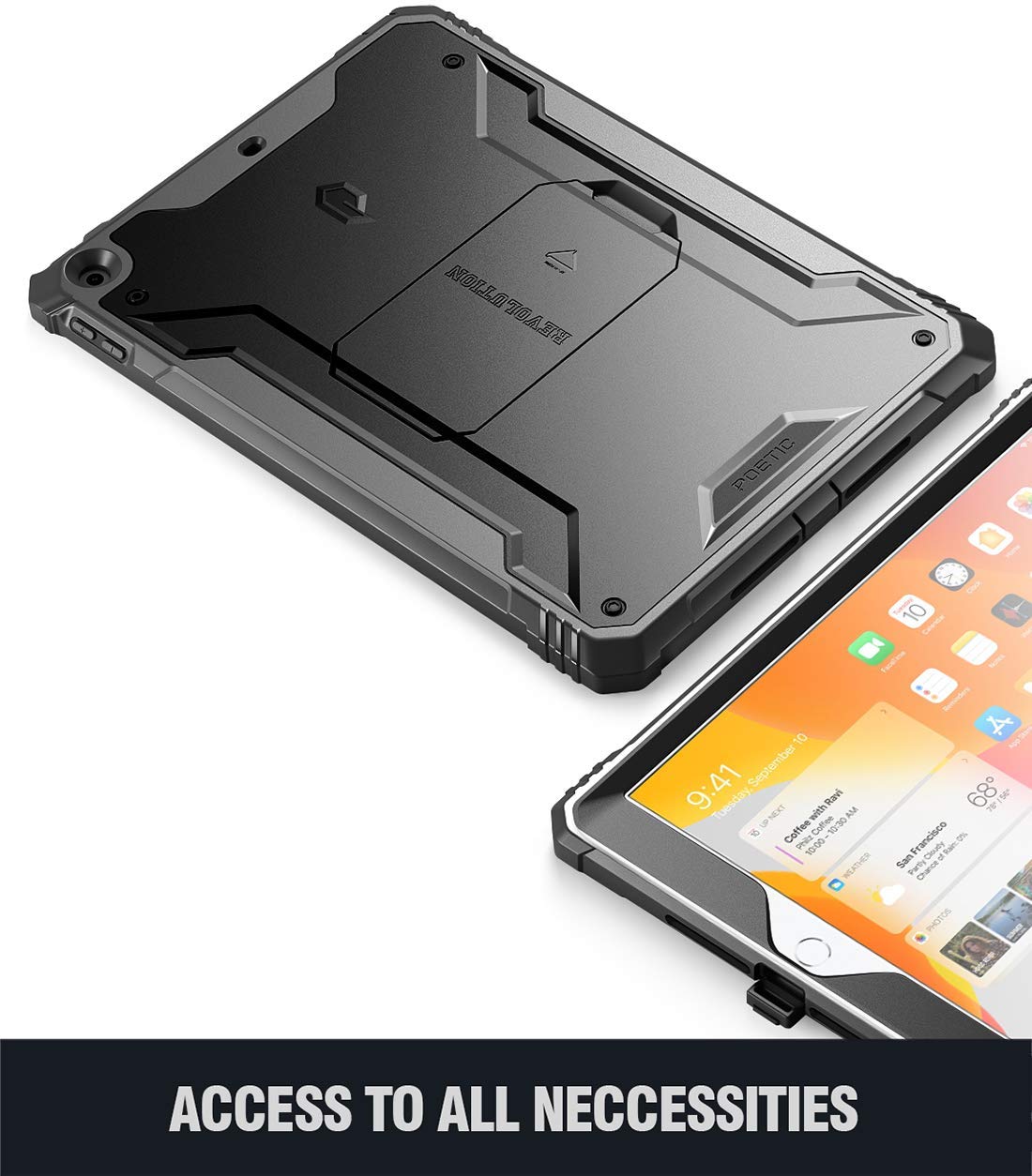 SUPCASE Unicorn Beetle Pro Series Case for iPad 10.2 (2021/2020/2019), with  Built-in Screen Protector Protective Case for iPad 9th Generation/8th