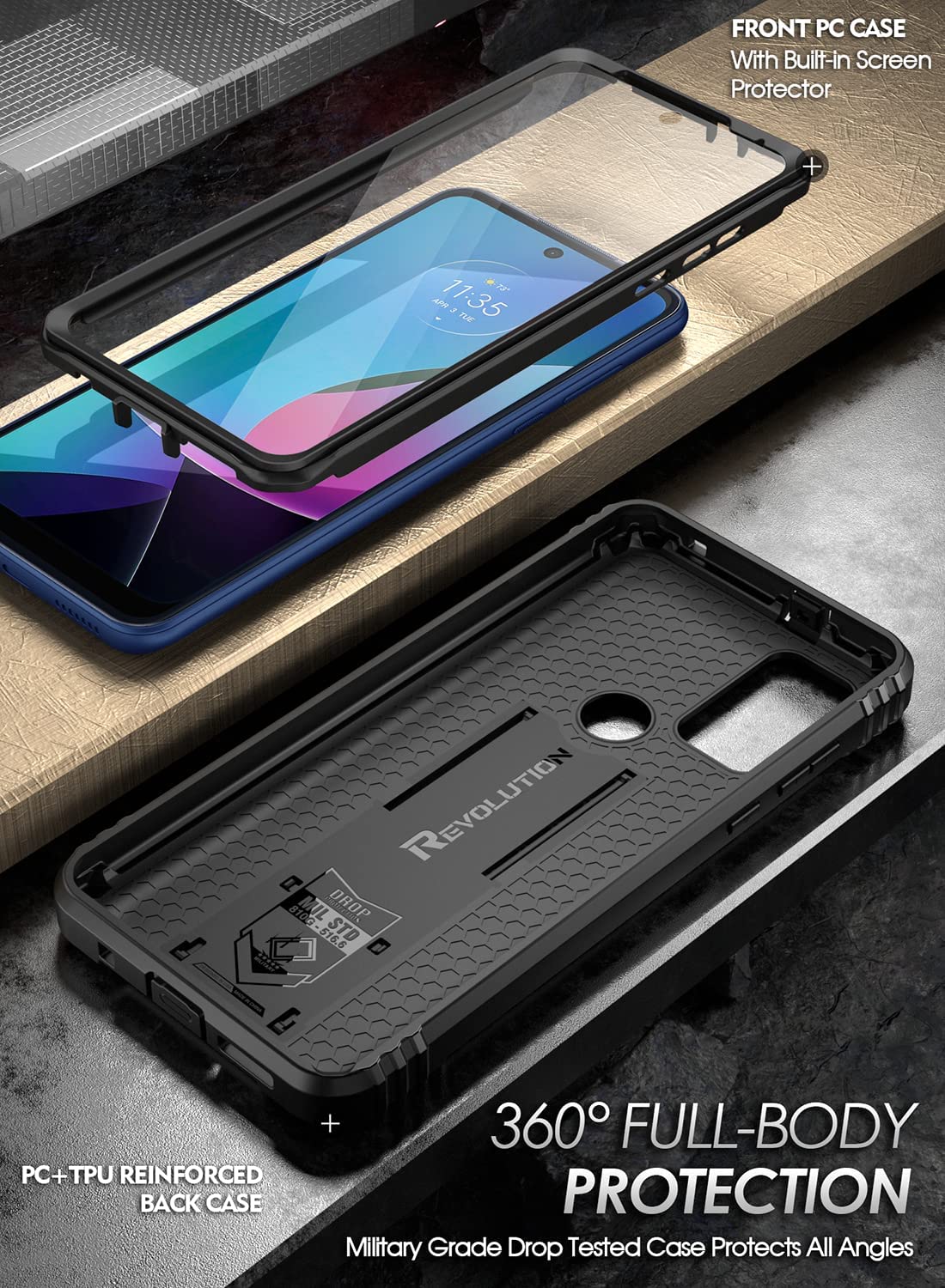 Olixar FlexiShield Lenovo Moto G4 Play Gel Case - Purple