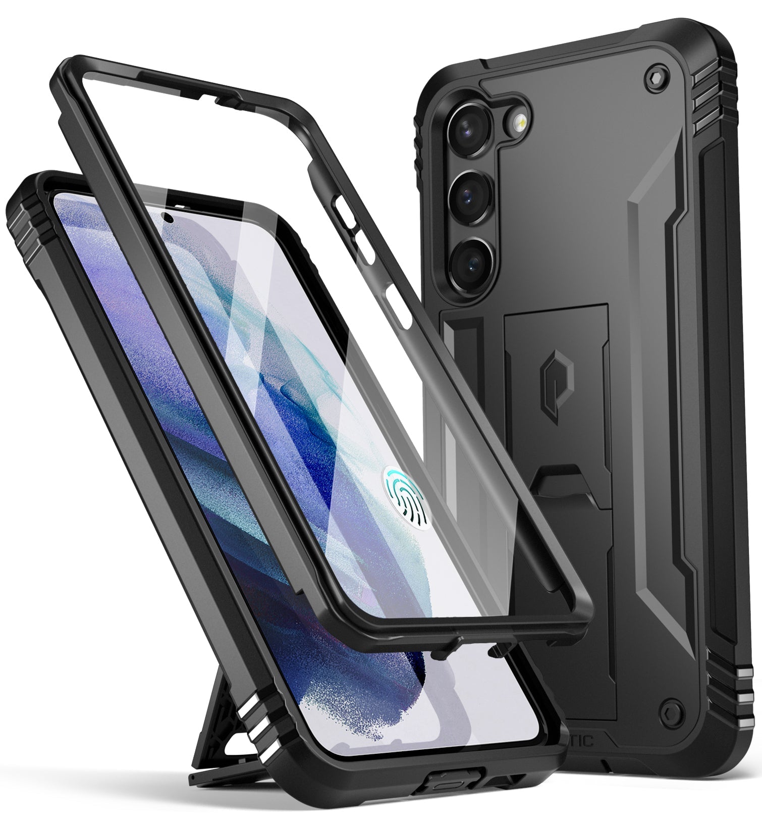 Poetic Revolution Case Compatible with OnePlus 11 5G 6.7 inch (2023  Release), Full-Body Rugged Shockproof Heavy Duty Protective Cover with  Kickstand